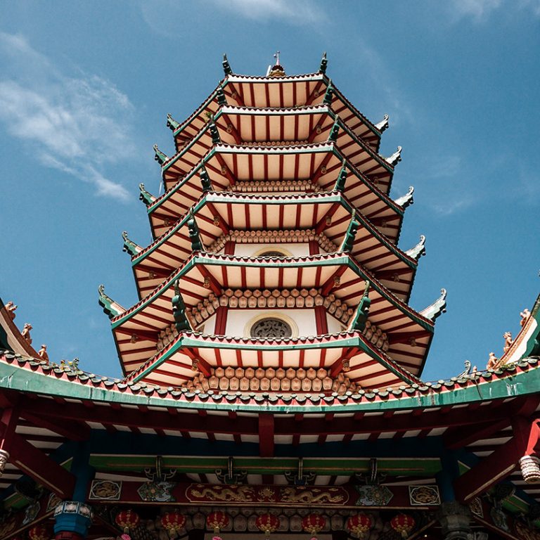 Highest Pagoda in Central Java