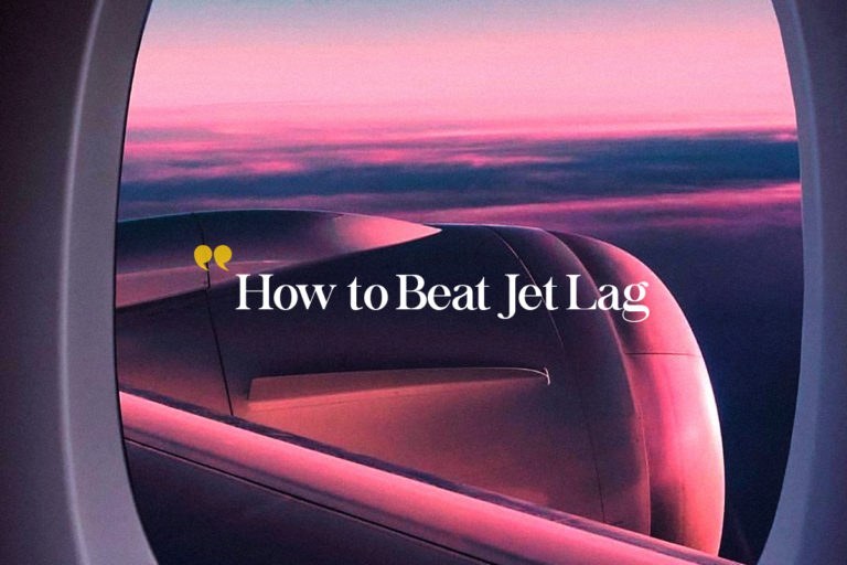 How to Beat Jet Lag